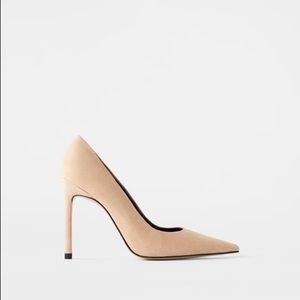 NWT Zara Nude Pumps, Size 8